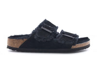 Birkenstock - Women's Arizona Two Buckle Shearling Suede Sandals - Narrow