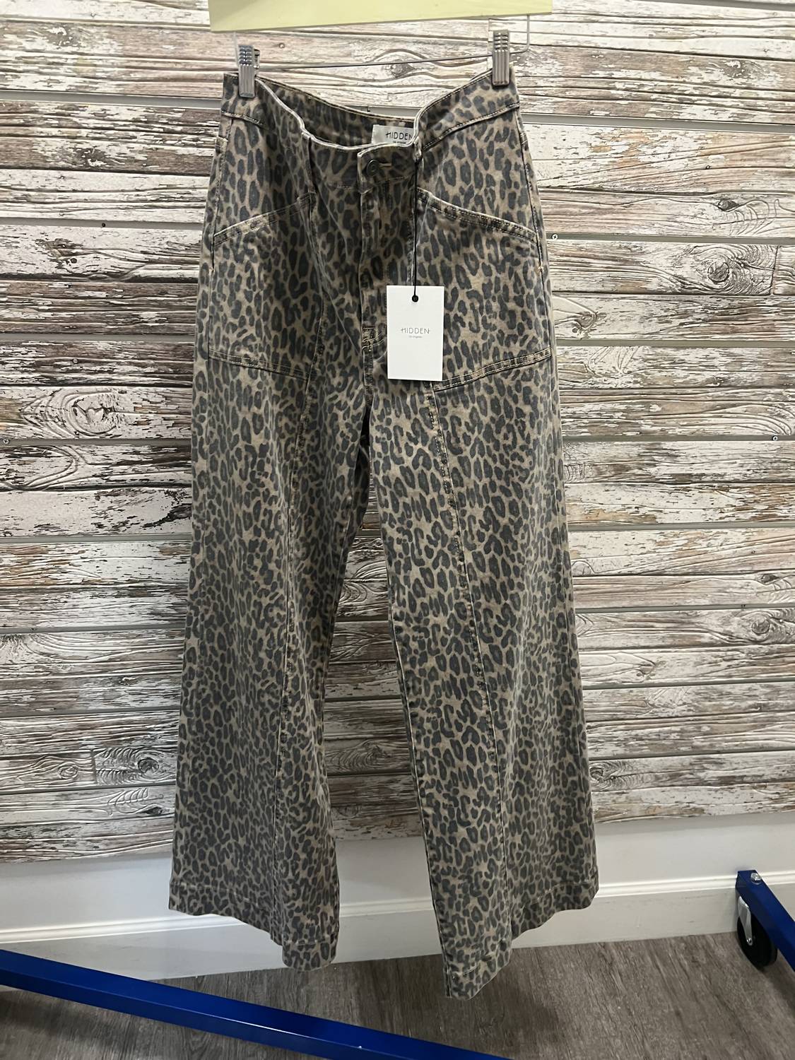 Hidden - Women's Animal Print Denim Jean