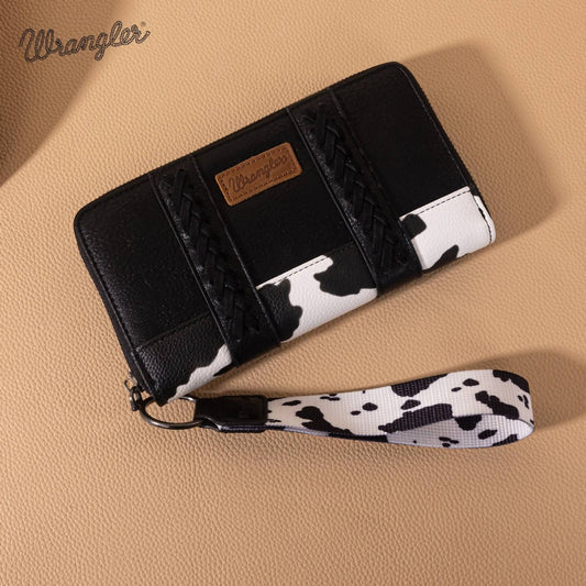Wrangler - Cow Print Wallet