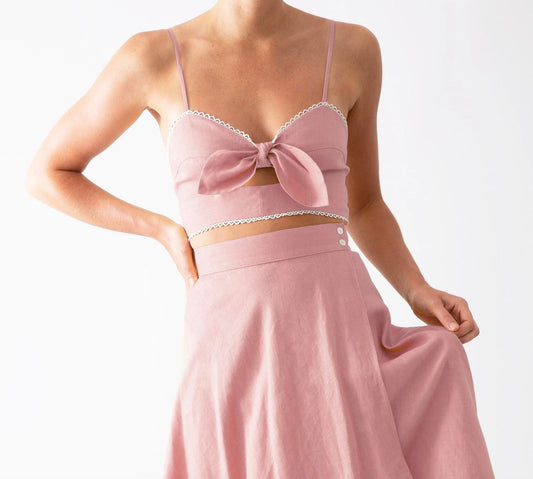 Miguelina - Irene Linen Bralette