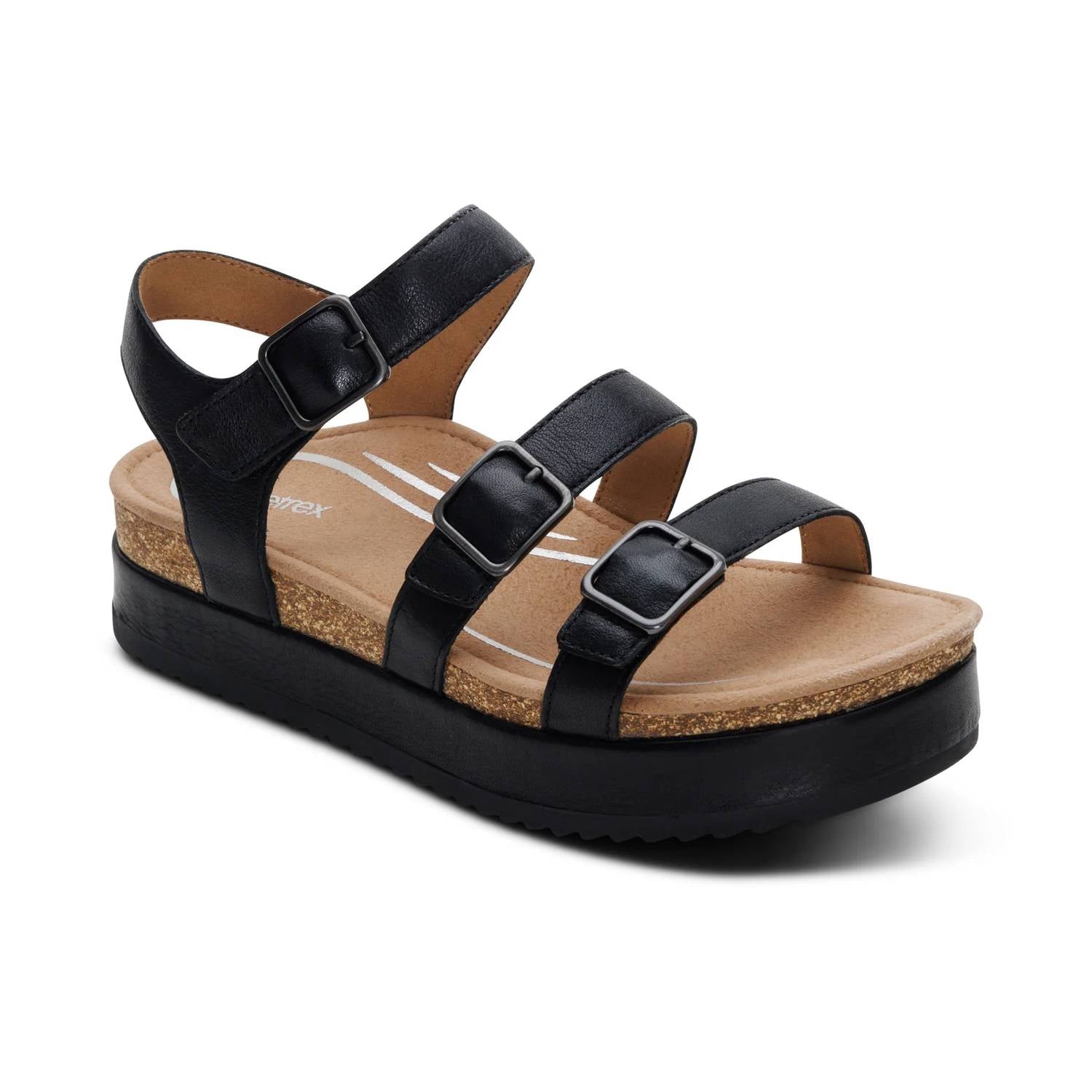 Aetrex - Women's Aria Arch Support Platform Sandal
