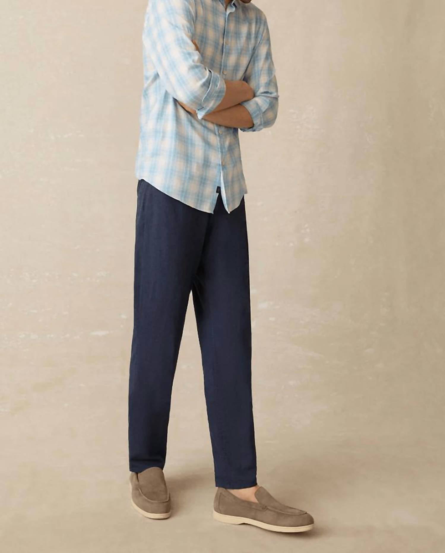 Faherty - Movement Linen 5-pocket Pant