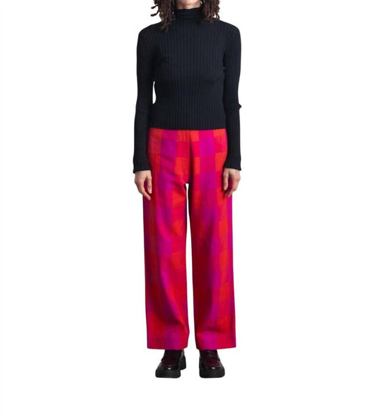 Ali Golden - Silk Fly Front Pant