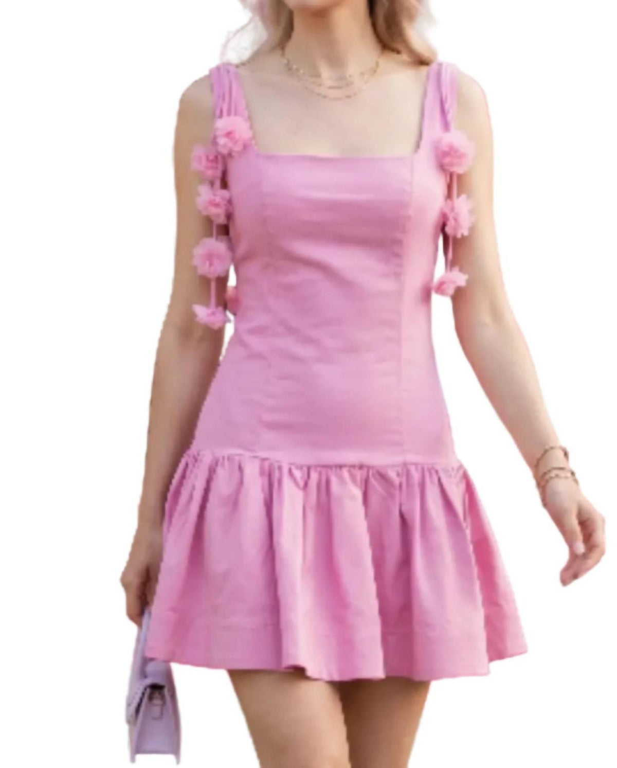 Baby Pink - Women's Primrose Dress