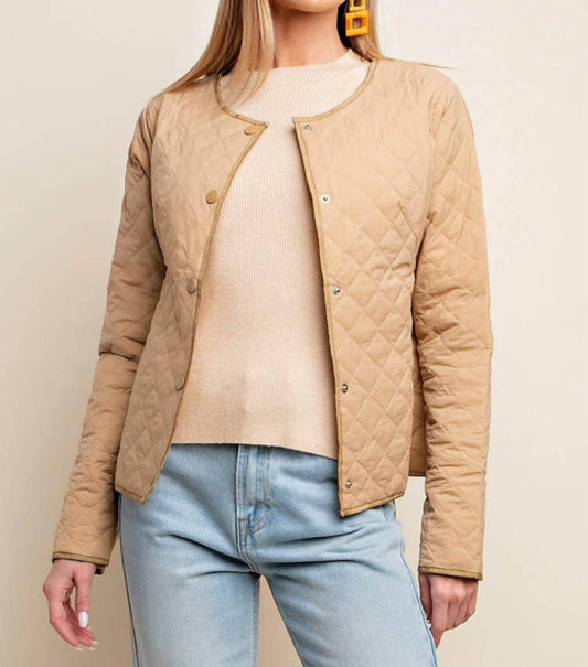 Kori - Gia Quilted Liner Jacket