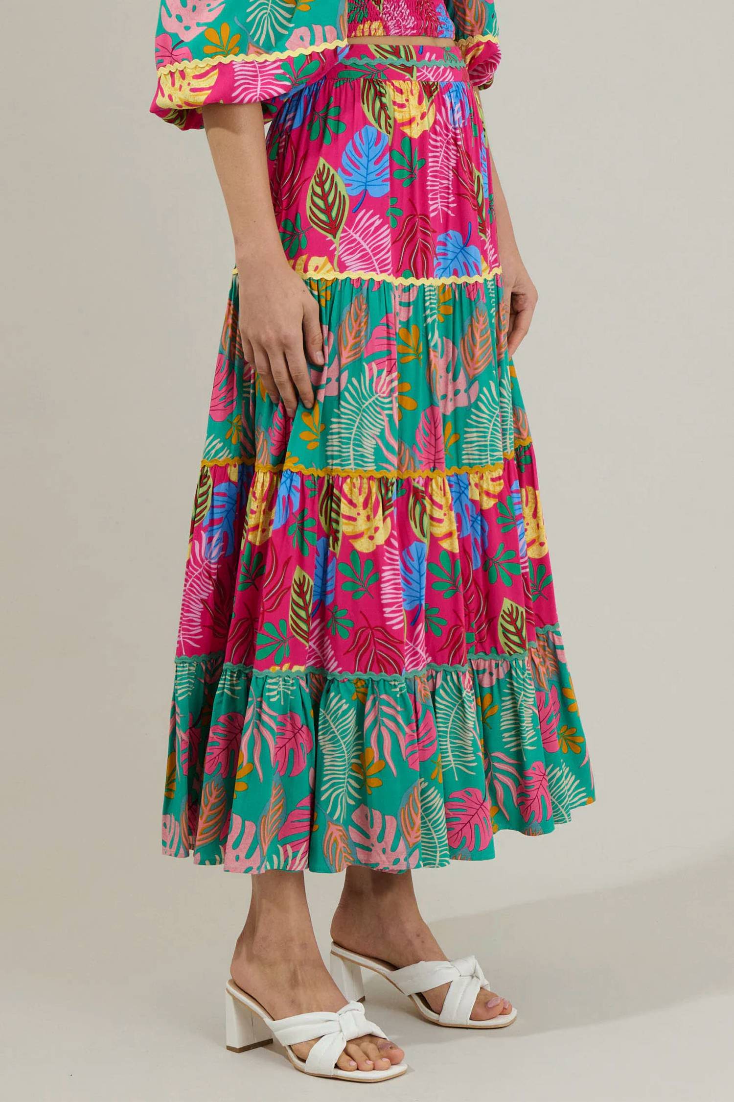 Sugarlips - Iris Floral Maxi Skirt