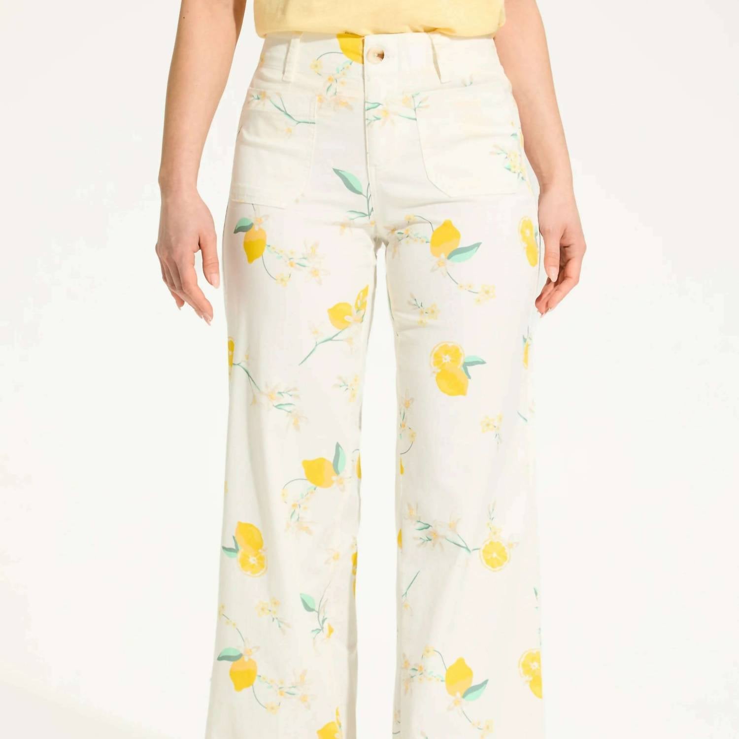 Fdj - Olivia Wide Ankle Pants