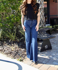 Sadie & Sage - Vicki Ruffle Sweater