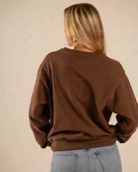 Care Tucker - 90’s Baggy Embroidered Sweatshirt