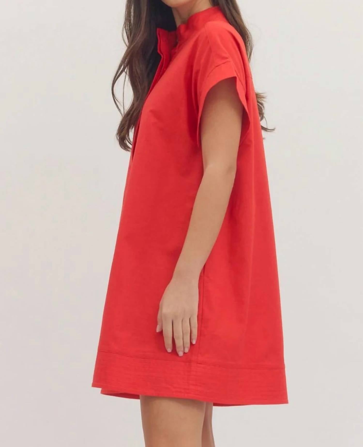 Entro - Woven Mini Dress