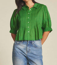 Trovata - Jess Pintucked Blouse
