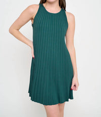 Meet Me In Santorini - Sweater Rib Mini Dress