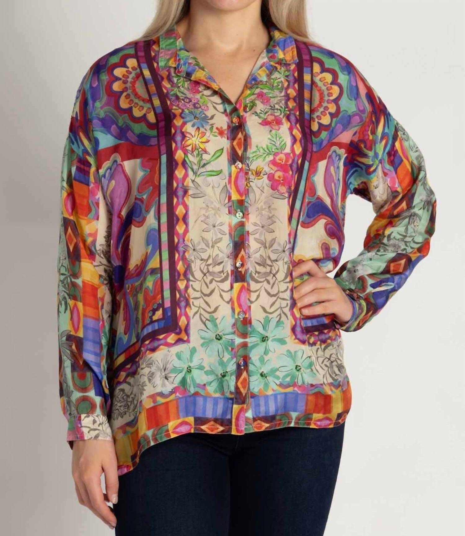 Johnny Was - The Oversized Audrey Shirt