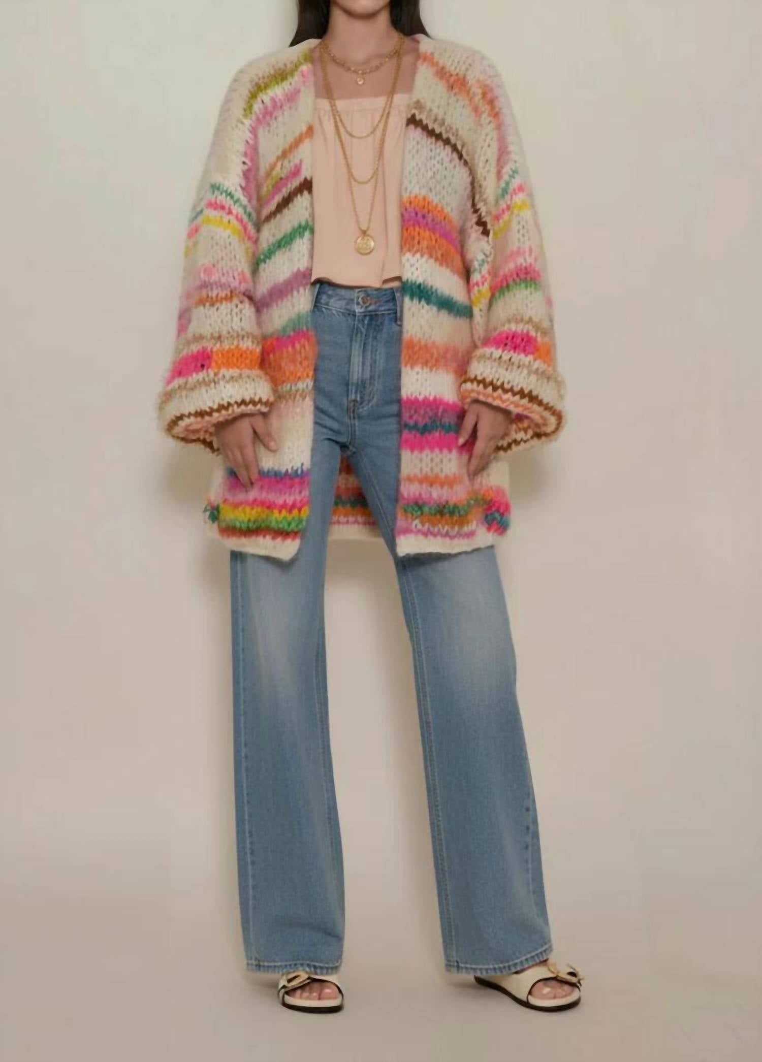 Kitty Van Coesant - Jade Soft Sorbet Cardigan