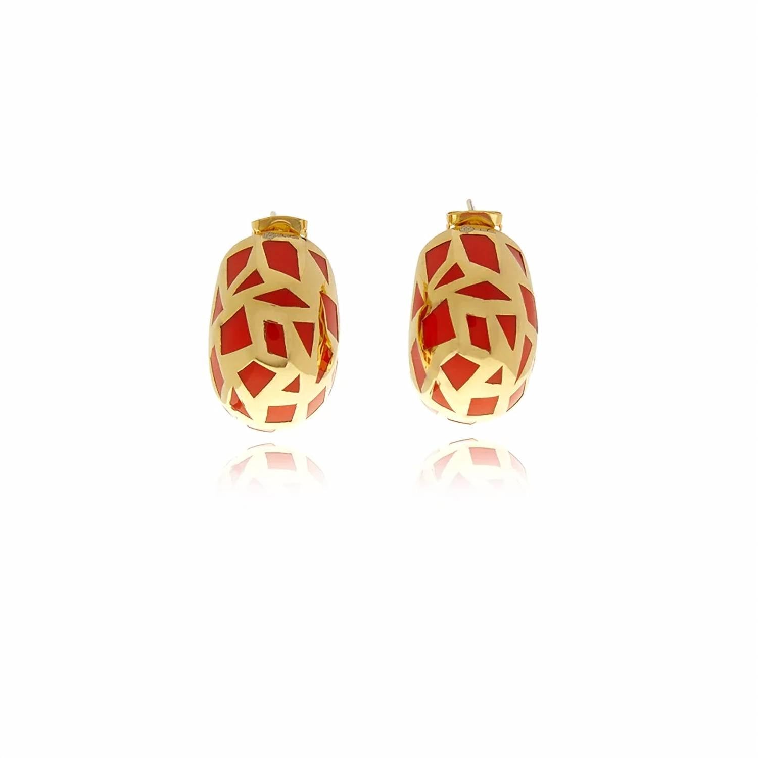 Georgina Jewelry - Women's Les Raciness Carmelina Resin Earrings