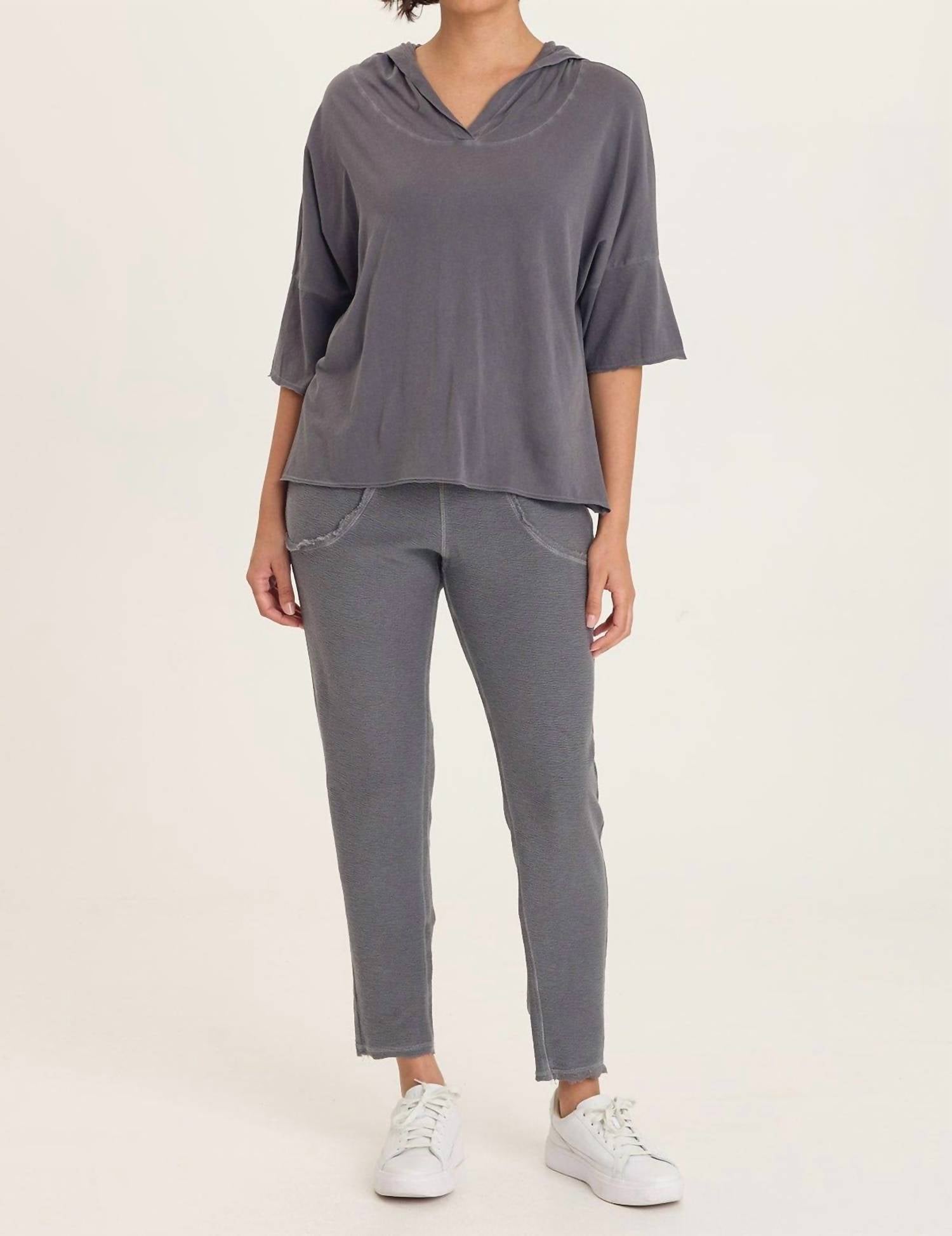 Wearables Kiefer Slim Pant in grey - women's pants