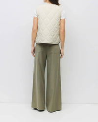 Mod Ref - Quilted Tie-Front Vest