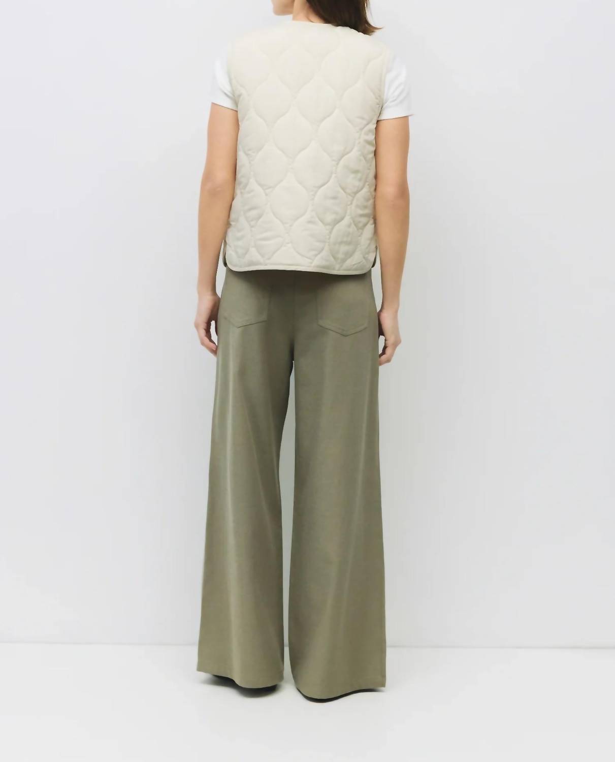 Mod Ref - Quilted Tie-Front Vest