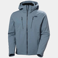Helly Hansen Alpha 4.0 Jacket in washed navy - men's jacket - detail view