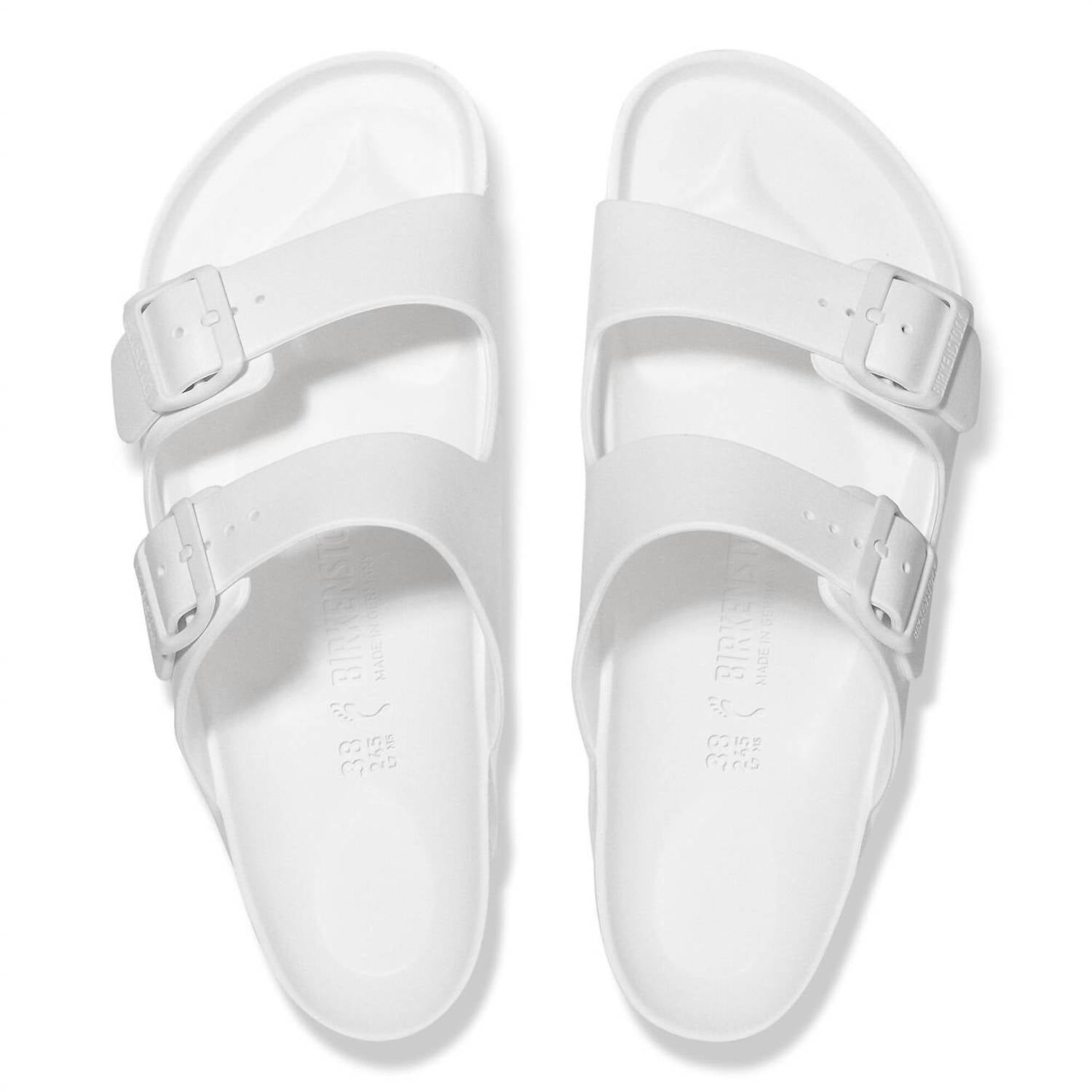 BIRKENSTOCK Unisex Arizona Eva Sandal in white - item - detail view