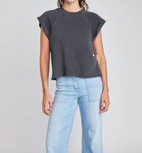 Self Contrast - Wesley Short Sleeve Sweatshirt