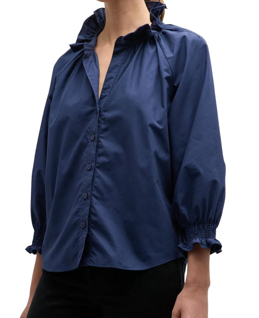 Finley - Fiona Ruffle Neck Shirt