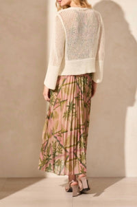 Tribal - Bell Sleeve Open Stitch Cardigan