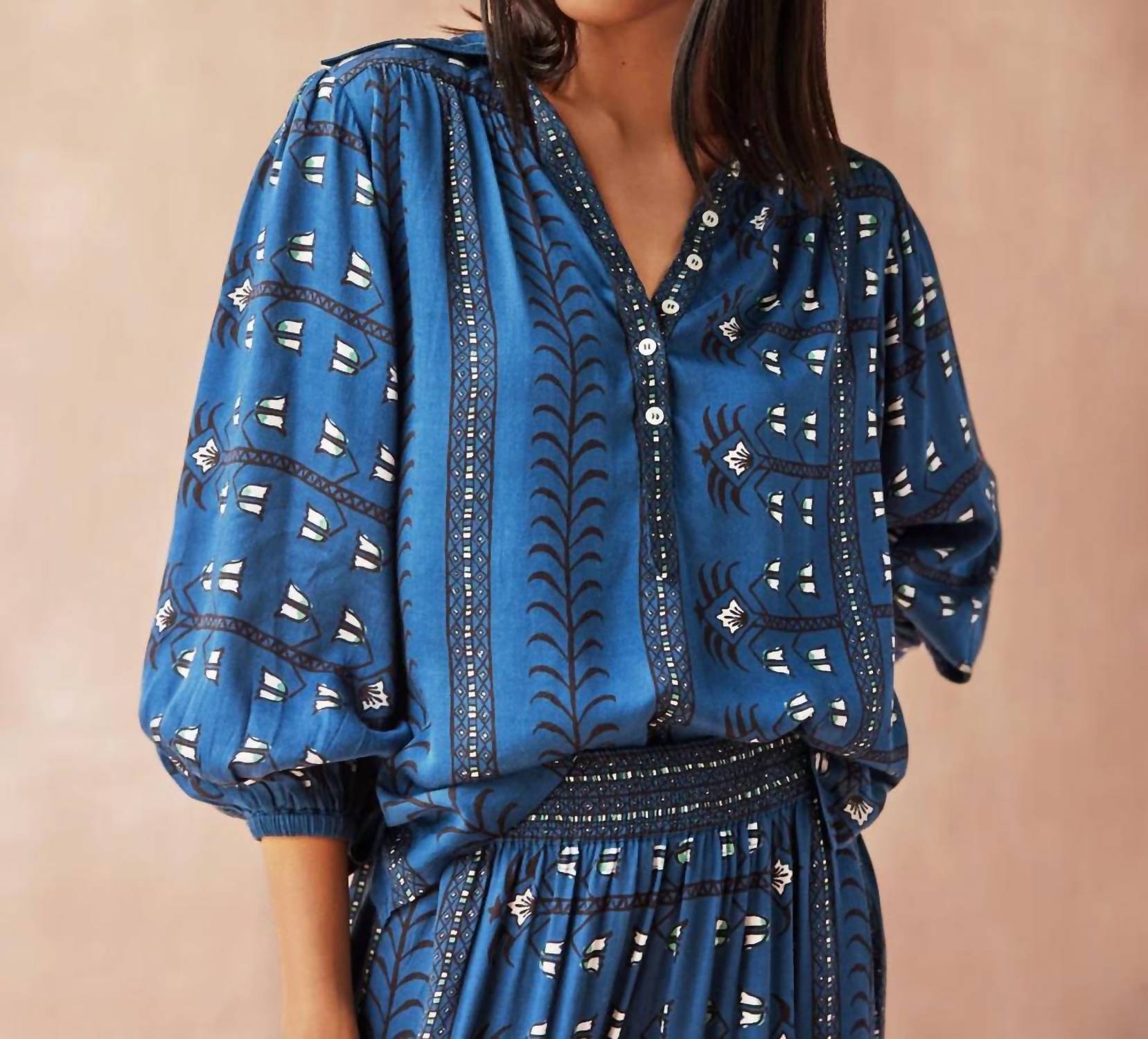 Omika - Sierra Long Sleeve Blouse