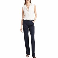 Theory - Tanelis Sleeveless Silk Georgette Top