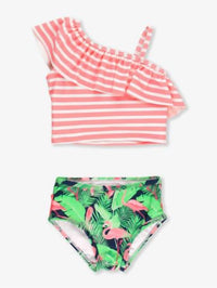 Rufflebutts - One Shoulder Ruffle Tankini