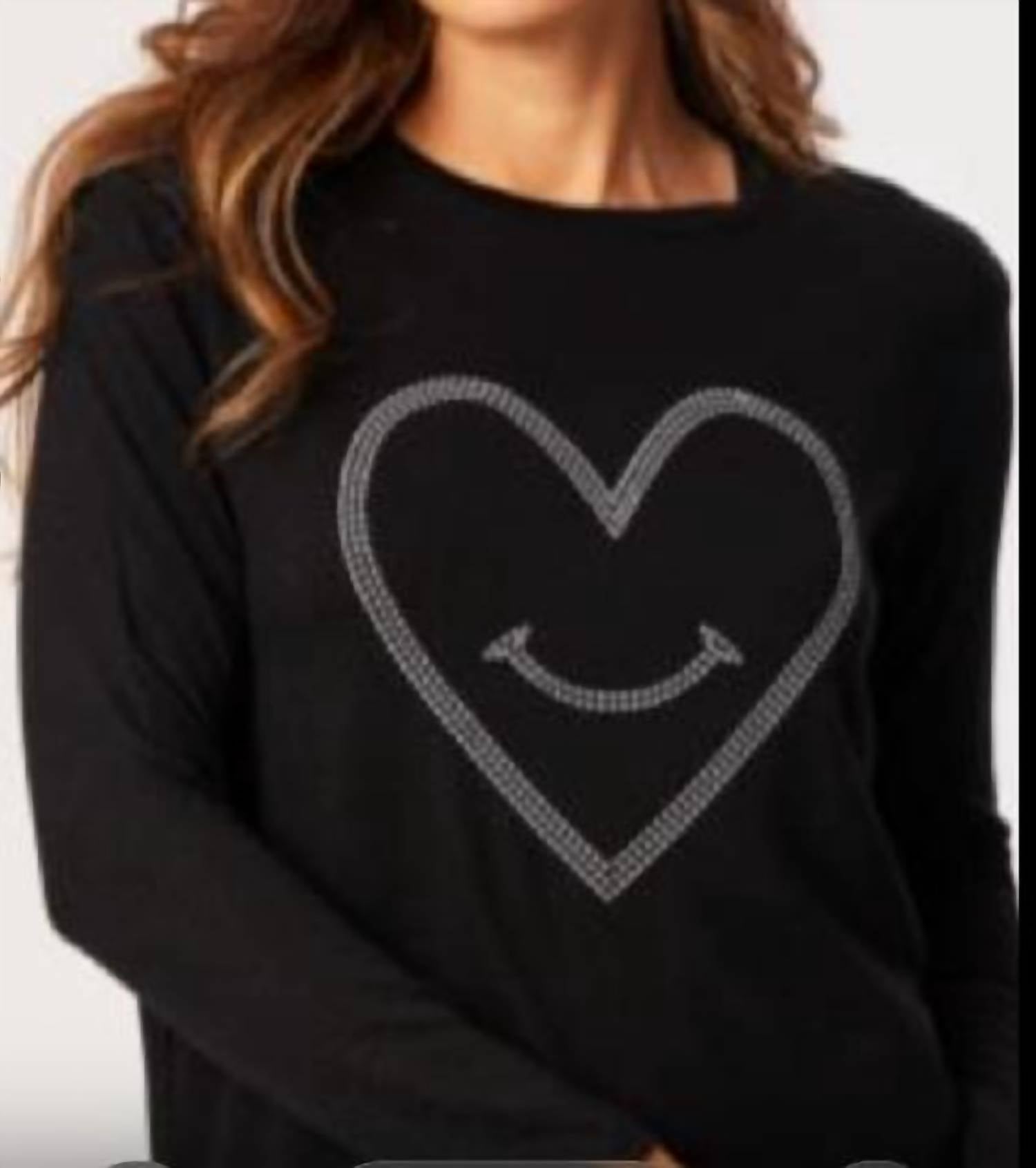 French Kiss - Heart Scoop Top