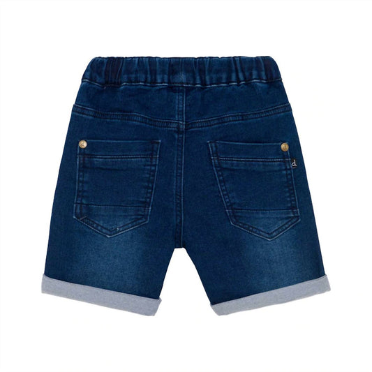 Deux Par Deux - Boy's French Terry Pocket Shorts