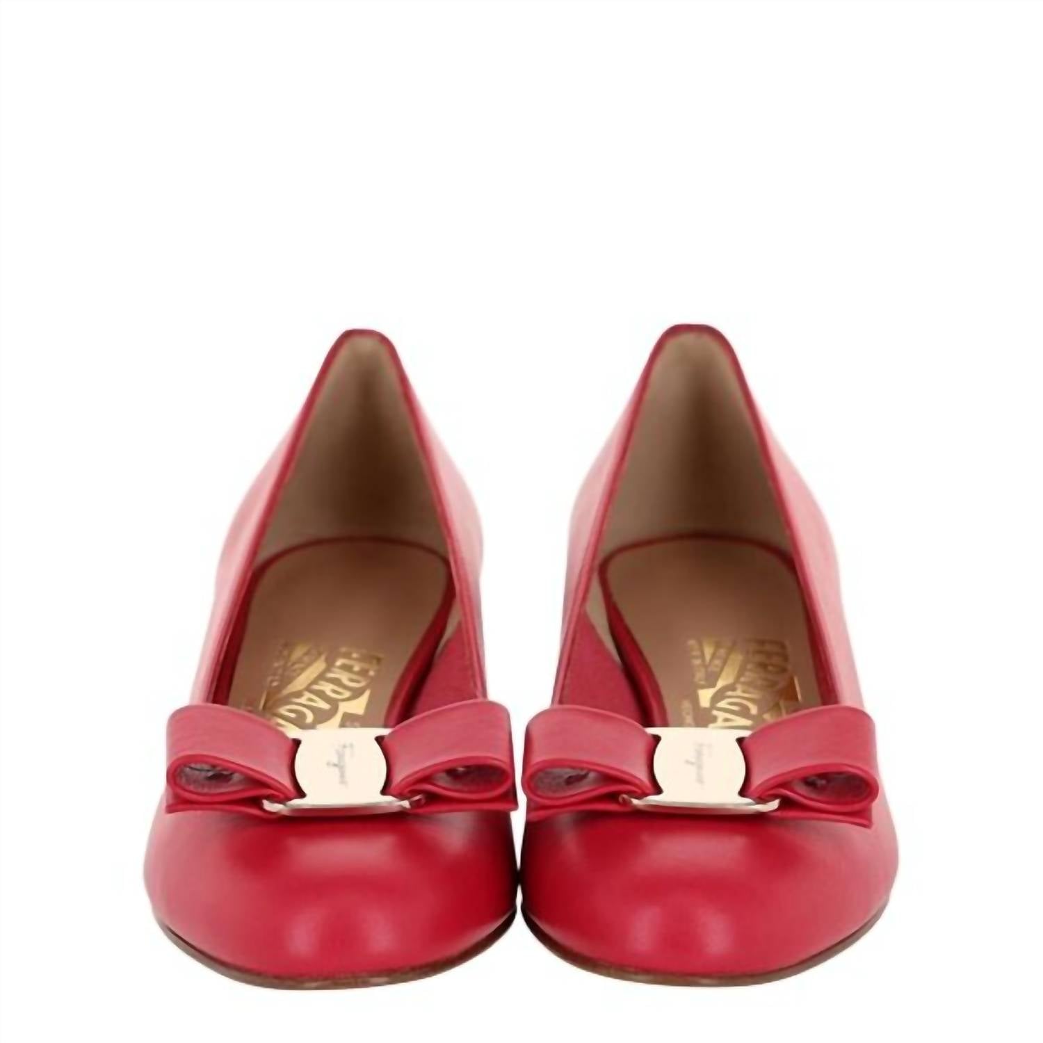 Salvatore Ferragamo - Women's Vara Bow Pump Shoes