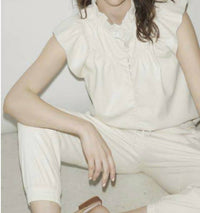 Melissa Nepton - Safir Faux Leather Top