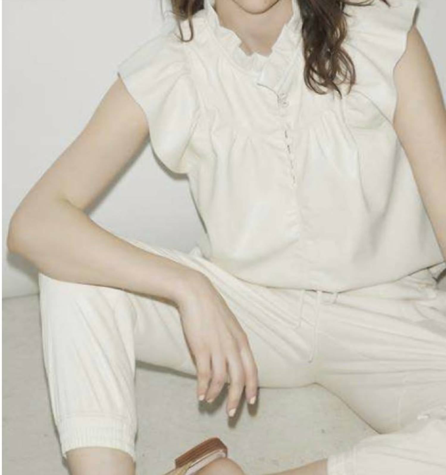 Melissa Nepton - Safir Faux Leather Top
