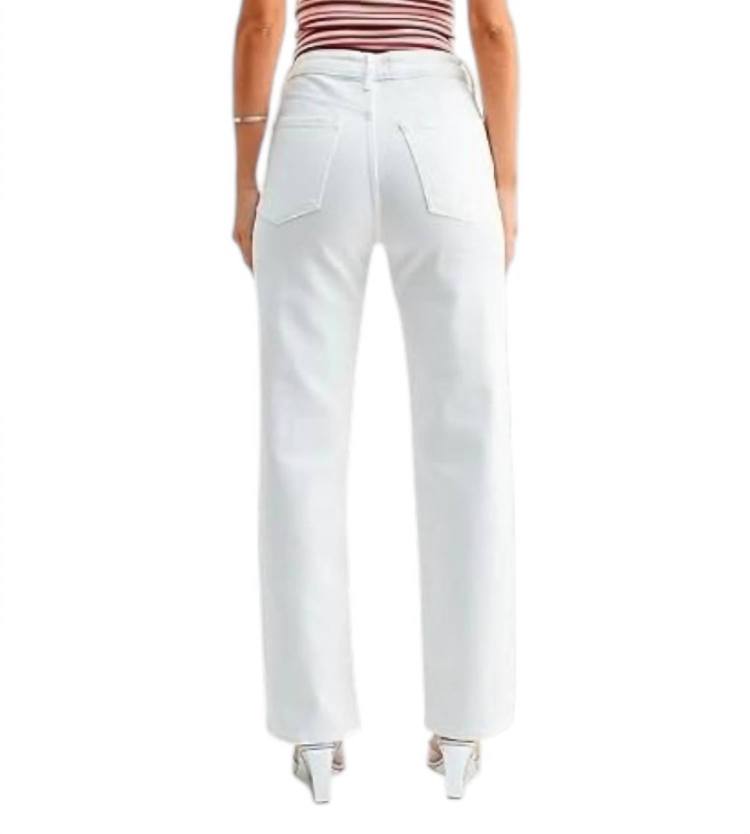 Just Panmaco Inc. - Relaxed Straight Jean