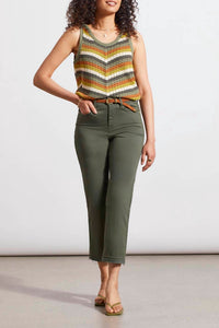 Tribal - Sophia Micro Flare Crop Jean