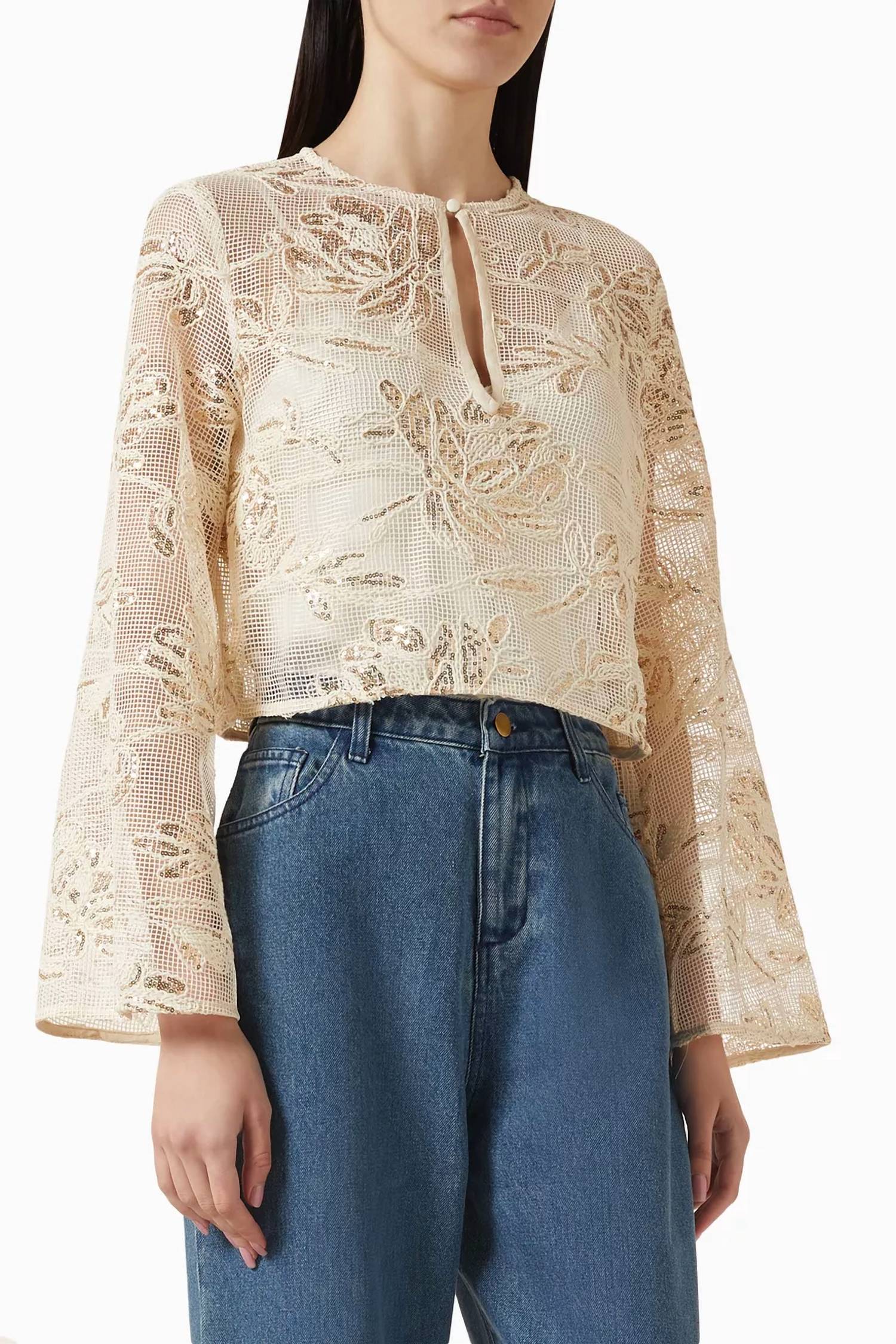 Curaae - Meraki Mesh Top