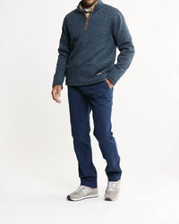 Jachs New York - Stretch Fleece Quarter Zip Pullover Sweater