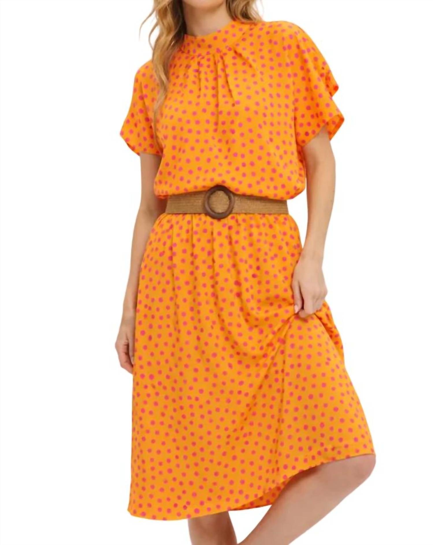 LeLe de Baltzac Sistine Tulip Sleeves Top in yellow - women's blouse - view 5