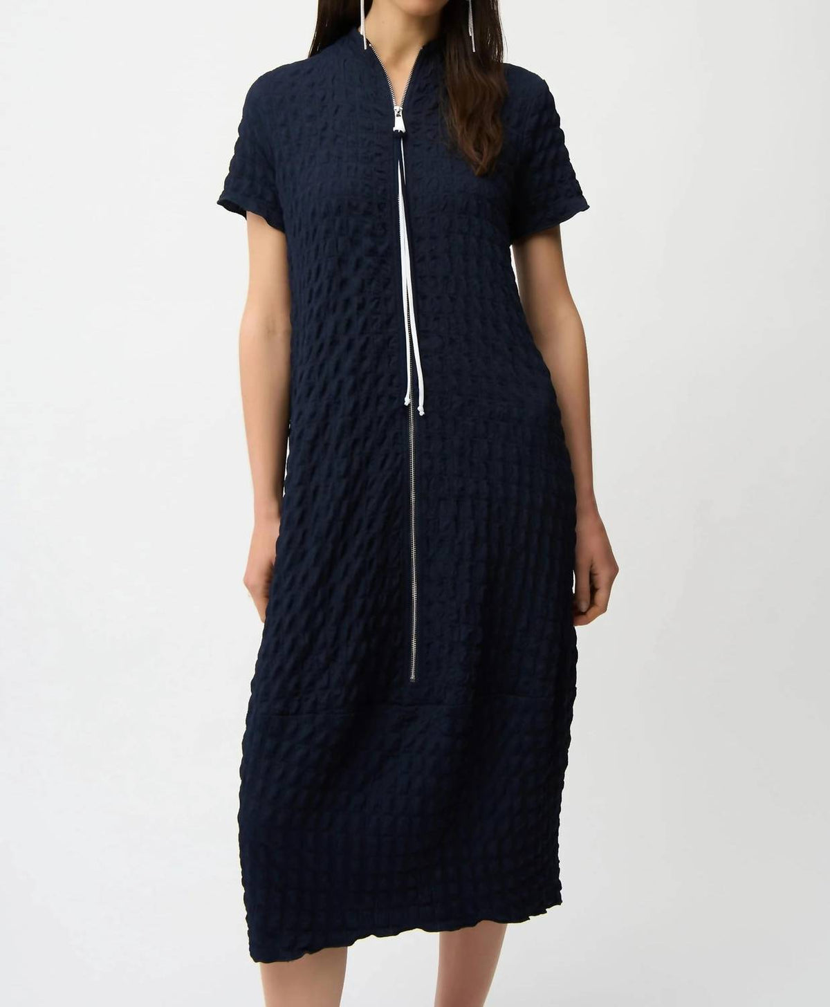 Joseph Ribkoff - Bubble Jacquard Cocoon Dress