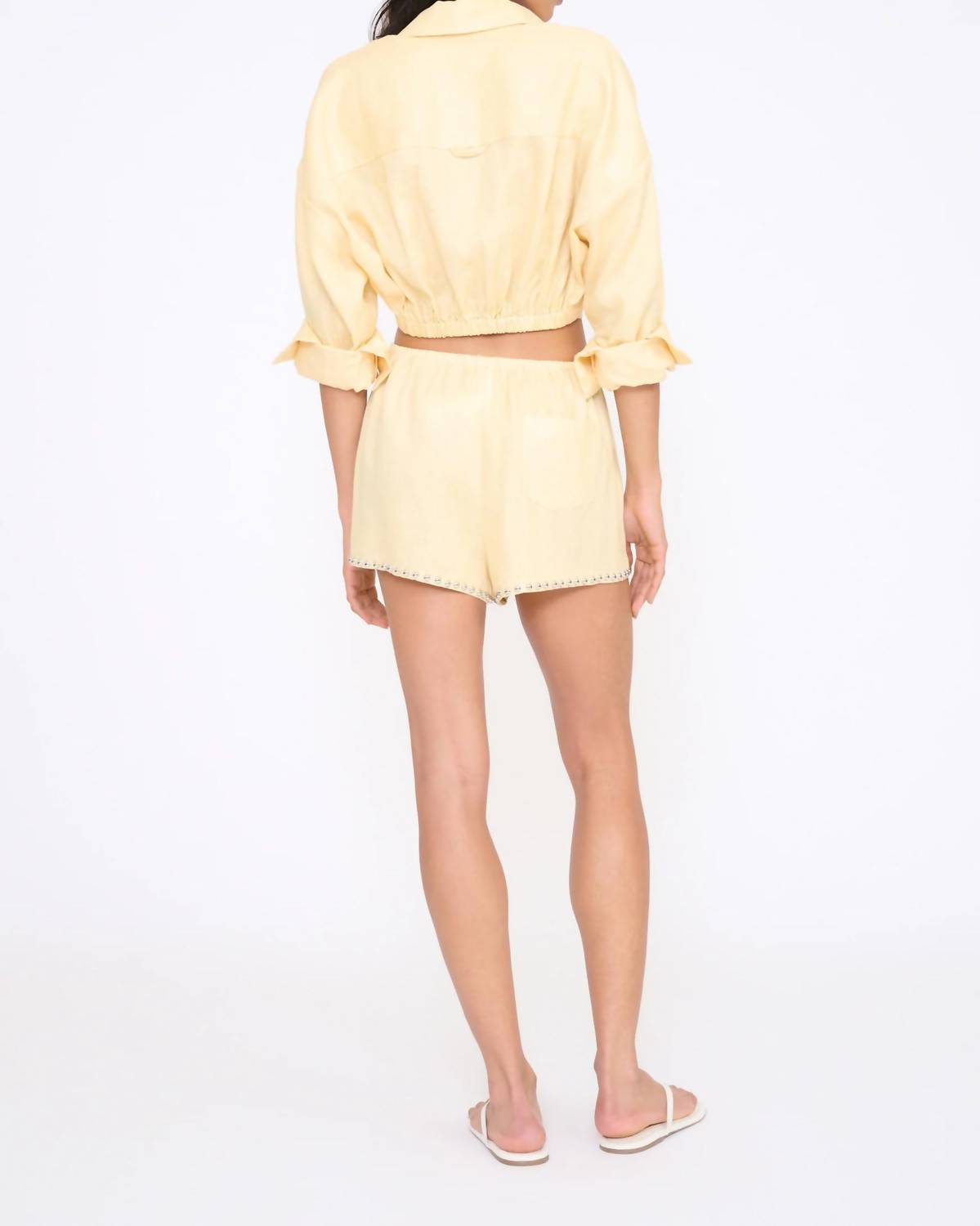 Staud - Paddle Linen Short