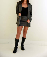 Loucia - Belted Mini Skirt