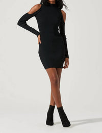 KADE SHOULDER CUTOUT MINI DRESS