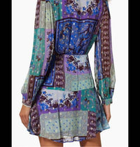 Rixo - Indy Patchwork Mini Dress