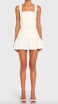 Amanda Uprichard - Lena Belted Waist Romper
