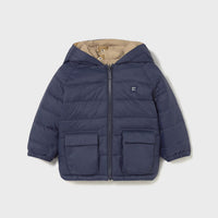 Mayoral - Kid's Reversible Soft Coat