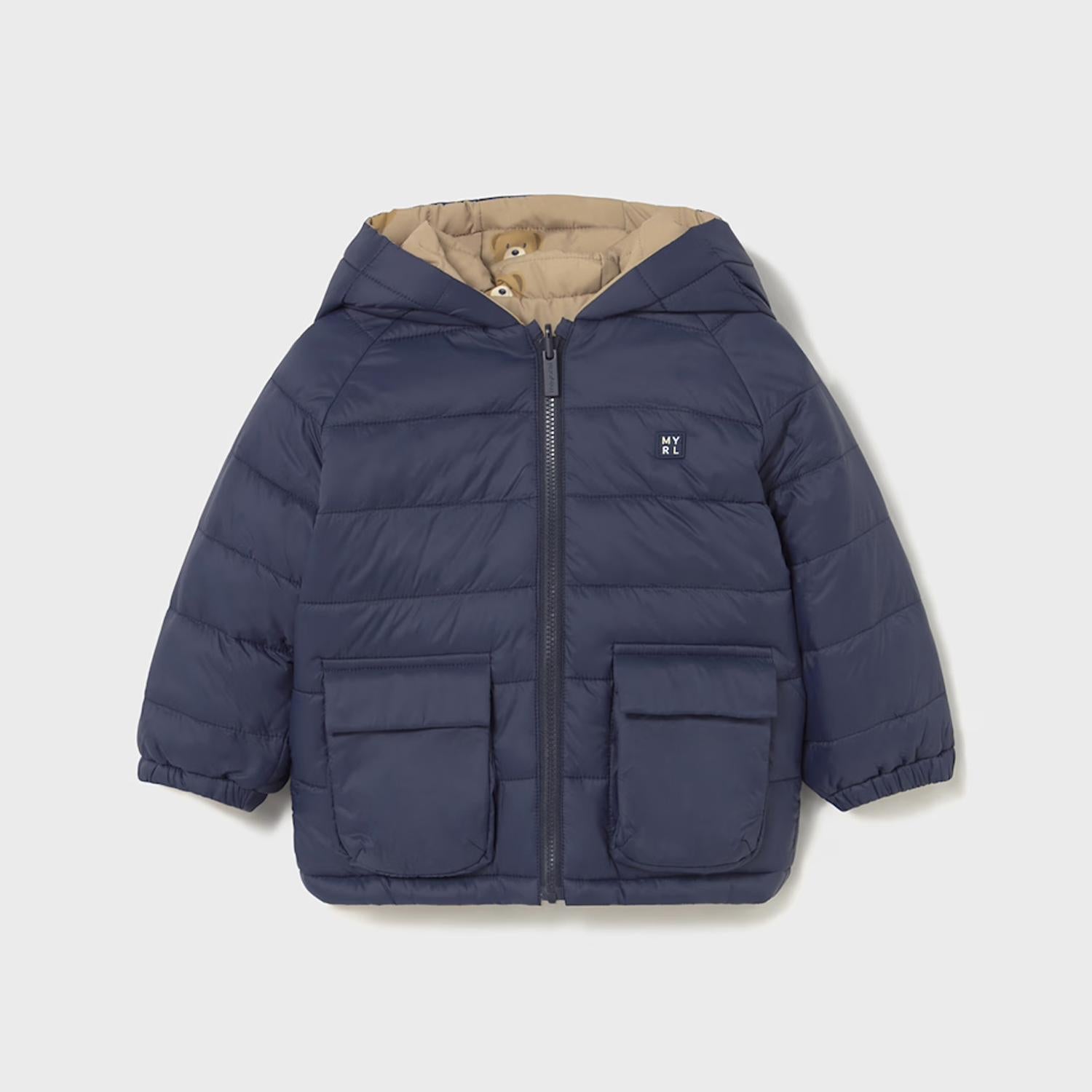 Mayoral - Kid's Reversible Soft Coat