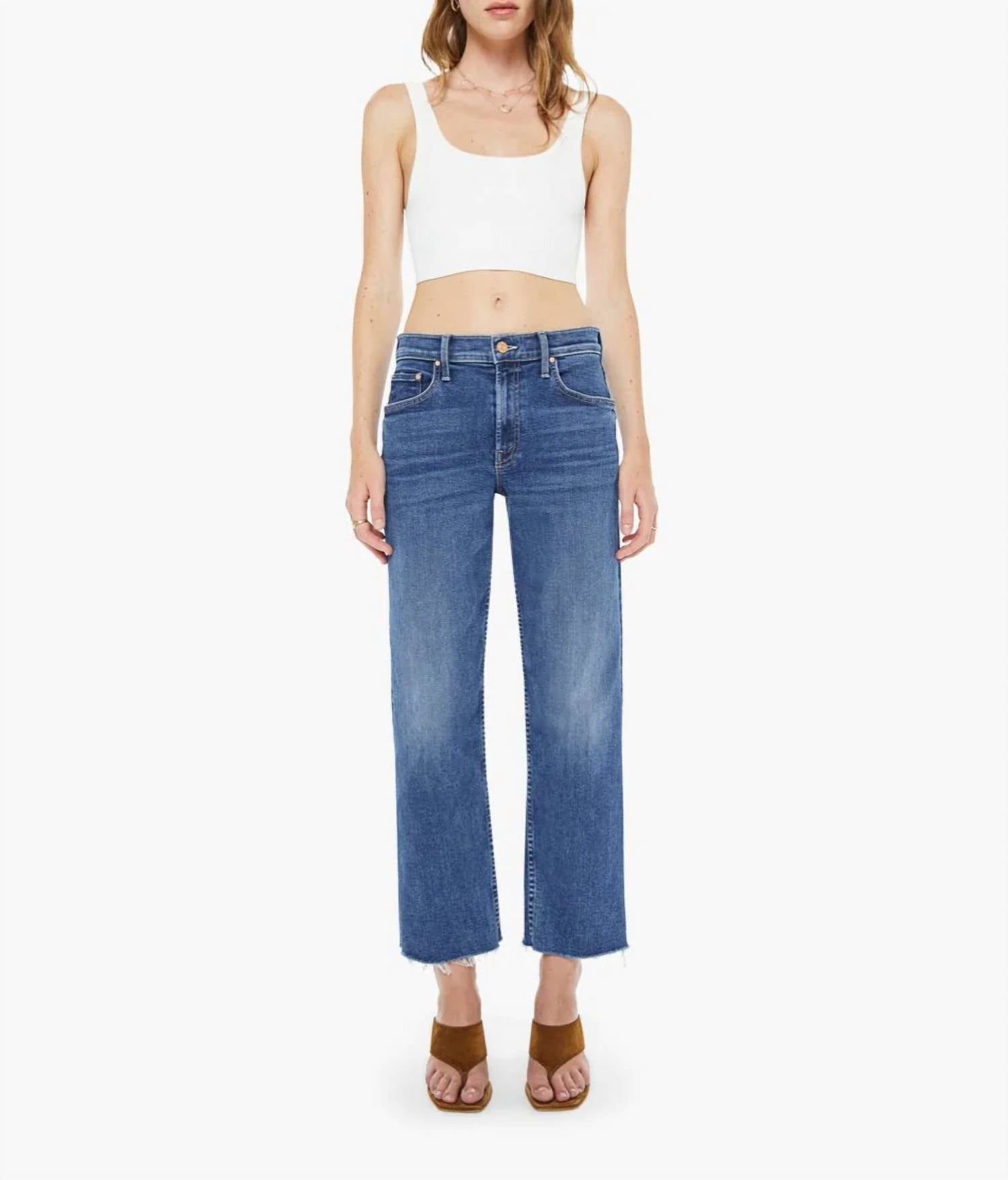Mother - Newbie Ankle Fray Jeans