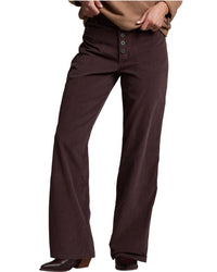 KUHL Lydia Cord Wide Leg Pants in coffee - women's pants